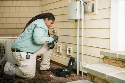 ace of blades pest control tech inspection
