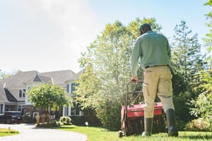 lawn care services with ace of blades in springdale ar